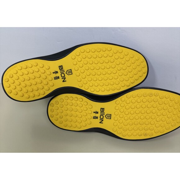 Biion Spikeless Black Wingtip Unisex Waterproof Golf Shoes Women Sz 10 Men Sz 8 - Picture 5 of 8